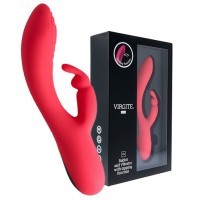 Vibro Rabbit et Point-G Rose 20cm ø3,5