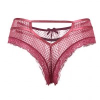 Tanga Prune Noeud Paris Hollywood S-M