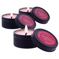 Set de 3 Bougies de Massage Amour