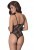 Body Cotelli Dentelle Noir