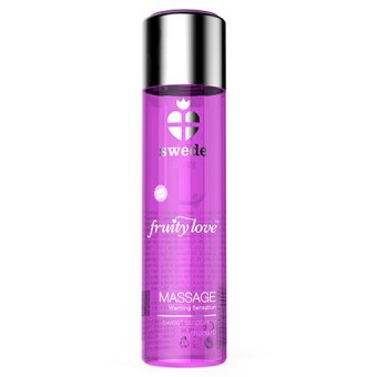 Huile de Massage Framboise et Rhubarbe 60mL