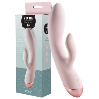 Vibromasseur Rabbit Vivre Coco 23cm 4