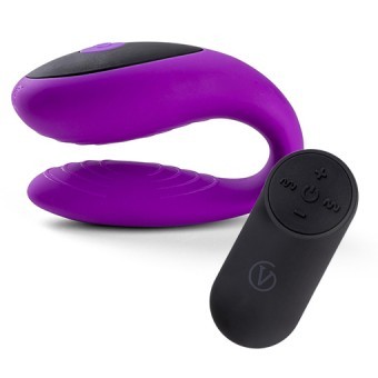 Vibromasseur Couple Tlcommand E12 Violet