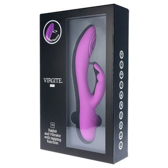 Vibro Rabbit et Point G Violet 20cm 3,5