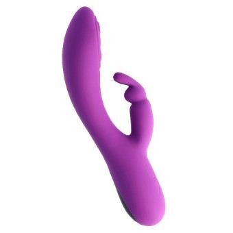 Vibro Rabbit et Point G Violet 20cm 3,5