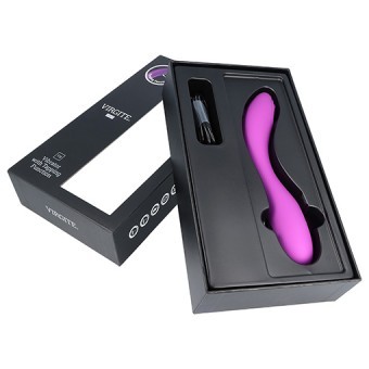 Vibromasseur Point-G V8 Violet 21cm 4